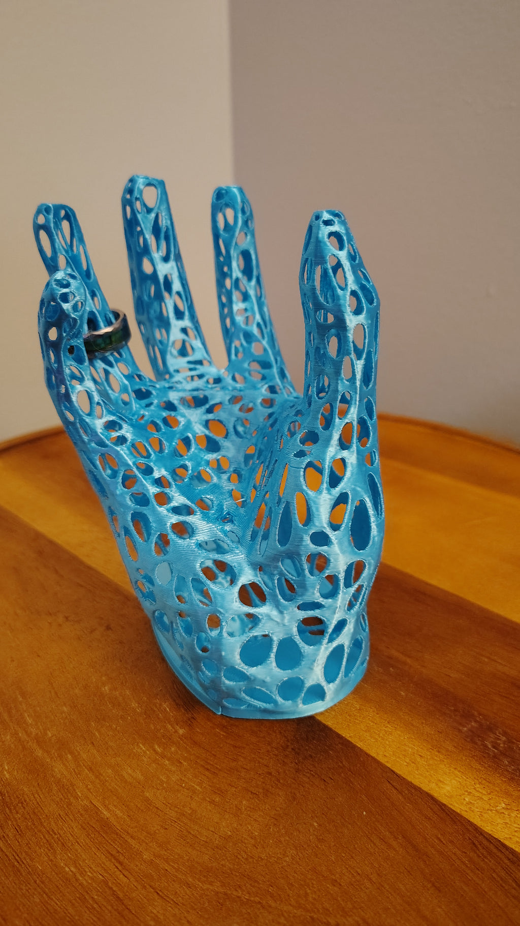Posed Hand Holder - Organic Voronoi