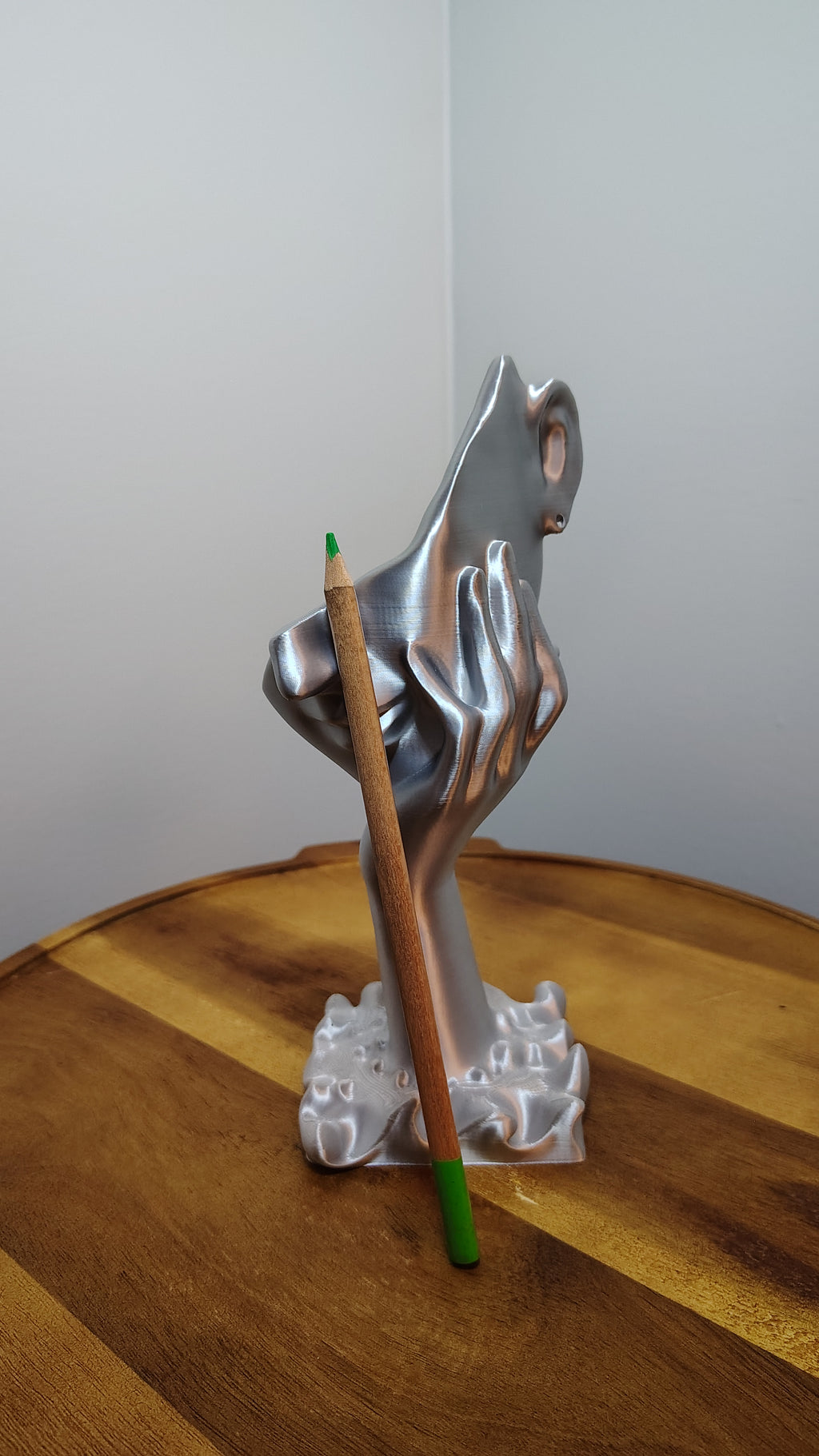 Face Resting in Hand