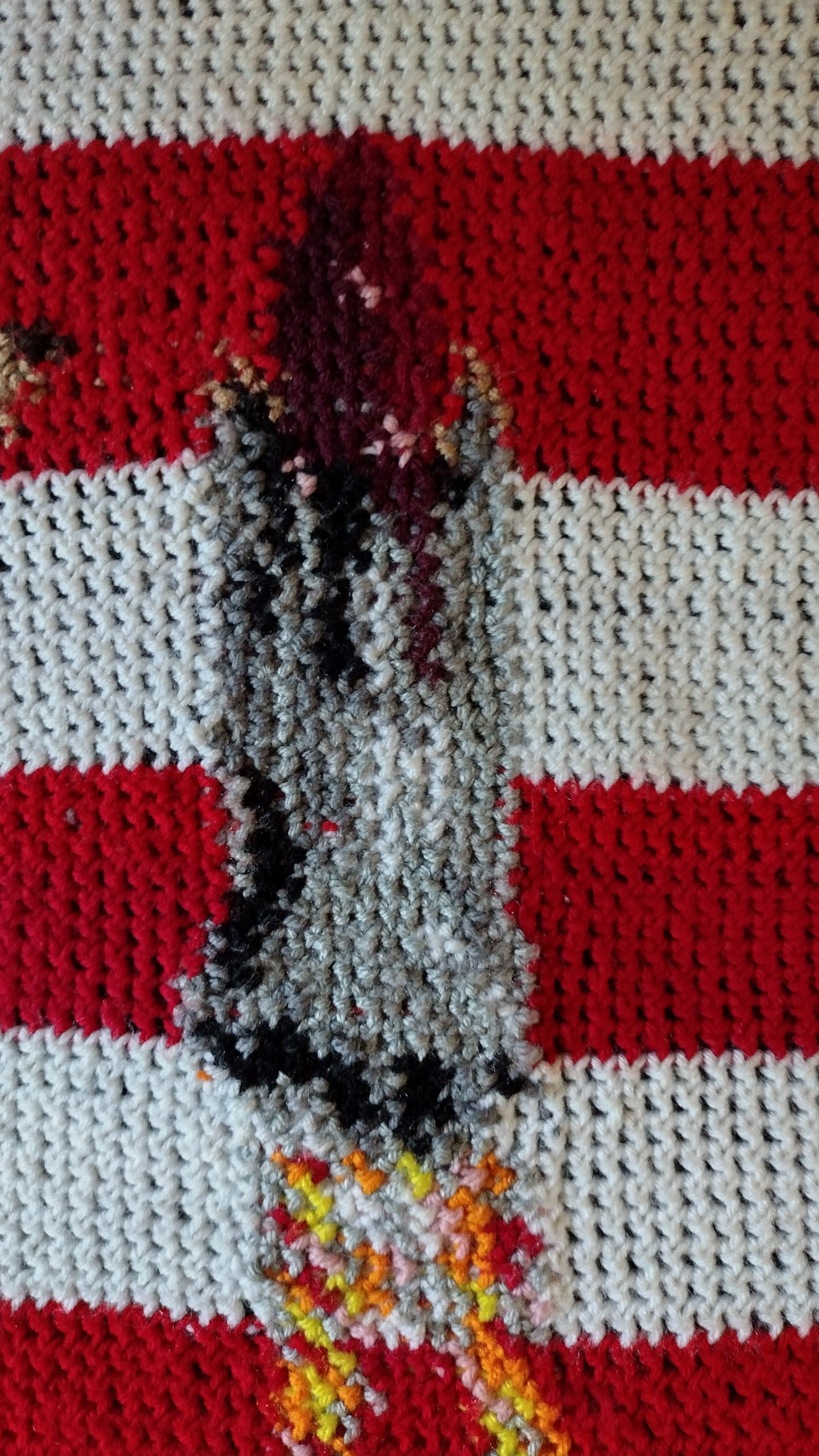 Double Stitch Crochet Reddit r/place 2022 USA Flag